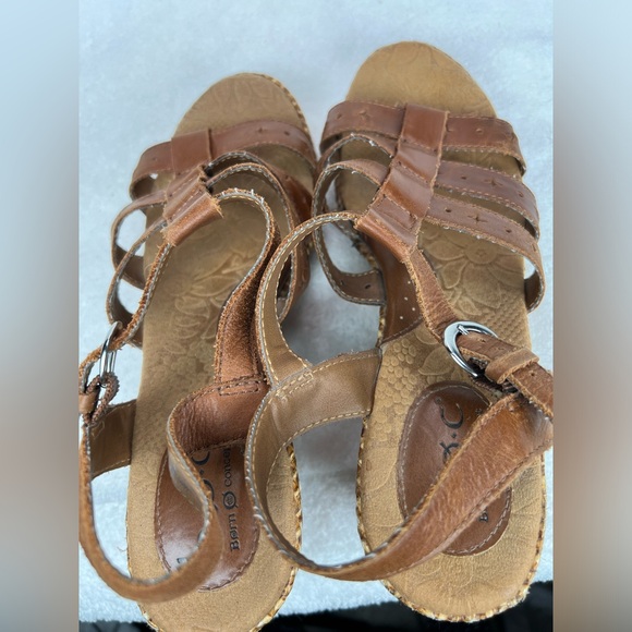 B O C, Born Concepts, leather with suede insole wedges - Picture 3 of 8